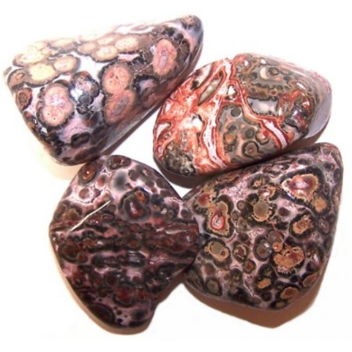 Δέρμα λεοπάρδαλης - Leopard Skin Βότσαλα - Πέτρες (Tumblestones)